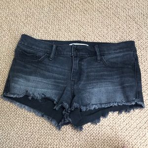 Abercrombie & Fitch Black Jean Shorts